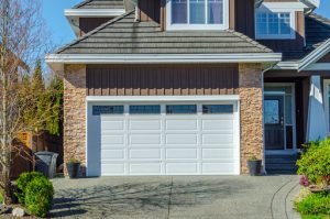 Exterior of house and garage