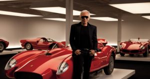 Ralph Lauren With Ferraris