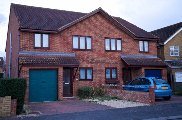 Attached Garage in England